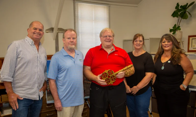 Box Springs Mutual Water Company official presentation of the keys